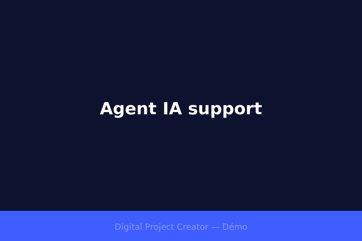 Assistant IA support client
